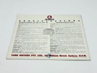 PLYMOUTH: A pair of Sales Brochures, one for the Six/DeLuxe Six/Royal models and the other featuring accessories [Location: Sydney] - 6