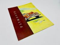 PLYMOUTH: A group of three Sales Brochures featuring Six, De Luxe Six and Royal models [Location: Sydney] - 2