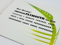 PLYMOUTH: A group of three Sales Brochures featuring Six, De Luxe Six and Royal models [Location: Sydney] - 6