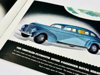 PLYMOUTH: A group of three Sales Brochures featuring Six, De Luxe Six and Royal models [Location: Sydney] - 7