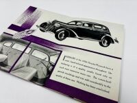 PLYMOUTH: A group of four Sales Brochures featuring models from 1935, 1936 and 1940 [Location: Sydney] - 3