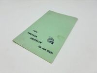 CHRYSLER: A group of three Sales Brochures for the 1936 Airstream [Location: Sydney] - 2