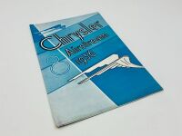 CHRYSLER: A group of three Sales Brochures for the 1936 Airstream [Location: Sydney] - 5
