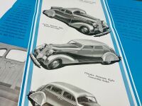 CHRYSLER: A group of three Sales Brochures for the 1936 Airstream [Location: Sydney] - 7
