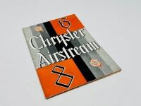 CHRYSLER: A group of three Sales Brochures for the Airstream [Location: Sydney] - 12