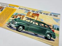 CHRYSLER: A pair of Sales brochures featuring 1940 and 1942 models [Location: Sydney] - 3