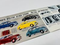 CHRYSLER: A pair of Sales brochures featuring 1940 and 1942 models [Location: Sydney] - 5