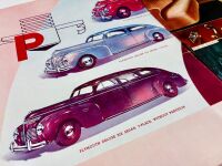CHRYSLER: A pair of Sales brochures featuring 1940 and 1942 models [Location: Sydney] - 10