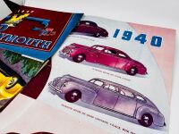 CHRYSLER: A pair of Sales brochures featuring 1940 and 1942 models [Location: Sydney] - 11