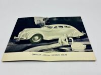 CHRYSLER: A Sales Brochure for the Airflow and a 1936 lubrication chart [Location: Sydney] - 3