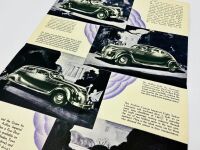 CHRYSLER: A Sales Brochure for the Airflow and a 1936 lubrication chart [Location: Sydney] - 4