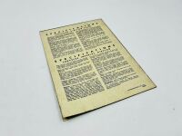 CHRYSLER: A Sales Brochure for the Airflow and a 1936 lubrication chart [Location: Sydney] - 5