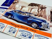 CHRYSLER: A pair Sales Brochures featuring models and accessories for the 1940 model year [Location: Sydney] - 9