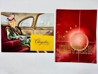 CHRYSLER: A group of three Sales Brochures featuring Royal, Windsor, New Yorker and Crown Imperial models [Location: Sydney]