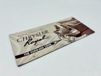 CHRYSLER: A group of three Sales Brochures featuring Royal, Imperial, Windsor and New Yorker models [Location: Sydney] - 10