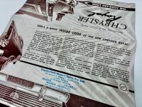 CHRYSLER: A group of three Sales Brochures featuring Royal, Imperial, Windsor and New Yorker models [Location: Sydney] - 13