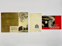 DODGE: A pair of Sales Brochures for the 1937 D5 and D6 models [Location: Sydney]