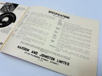 DODGE: A pair of Sales Brochures for the 1937 D5 and D6 models [Location: Sydney] - 6