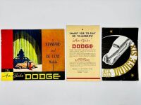 DODGE: A pair of Sales Brochures for 1935 models [Location: Sydney]