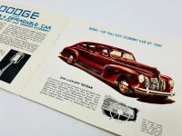 DODGE: A pair of Sales Brochures for the 1940 models [Location: Sydney] - 3
