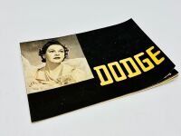 DODGE: A group of four Sales Brochures for the 1937 and 1938 models [Location: Sydney] - 7