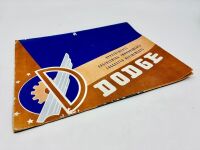 DODGE: A group of three Sales Brochures for the 1940 model year [Location: Sydney] - 10