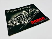 DODGE: A pair of Sales Brochures featuring the 1939 D11 and D12 models [Location: Sydney] - 2