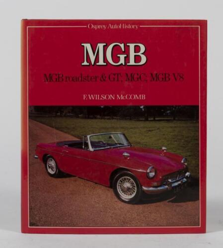 MG: 'MGB' hardcover book by F.Wilson McComb