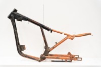 FRAME: A swingarm frame, possibly 1950s British make