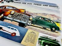 DODGE: A Sales Brochure for the Custom and Kingsway, a Sales Brochure the D14/D15 and an Instruction Book for the D11/D12 [Location: Sydney]es brochure the D14 and D15 and an instruction book for the D11 and D12 [Location: Sydney] - 3