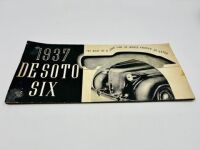 DE SOTO: A pair of Sales Brochures for the Six and a 1938 price list [Location: Sydney] - 6