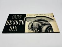DE SOTO: A Sales Brochure for the 1937 Six with a price list [Location: Sydney] - 2