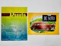 DE SOTO: A pair of Sales Brochures for the 1941 and 1942 model years [Location: Sydney]