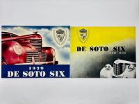 DE SOTO: A pair of Sales Brochures for the Six model range [Location: Sydney]