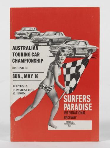 SURFERS PARADISE: A superb 'Australian Touring Car Championship (Round 4), Sun., May 16, Surfers Paradise International Raceway' Official Programme