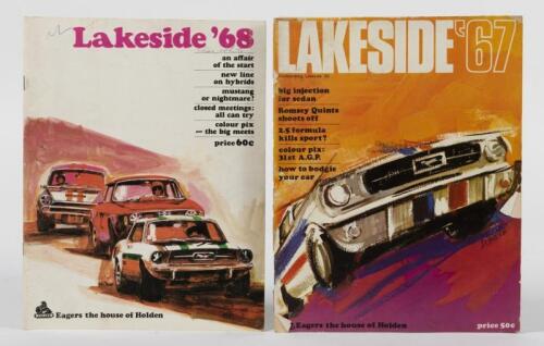 LAKESIDE: Two 1960's Lakeside Annuals. Des White article and telegram