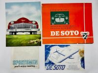 DE SOTO: A group of four Sales Brochures featuring various models and accessories [Location: Sydney]
