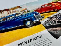 DE SOTO: A group of four Sales Brochures featuring various models and accessories [Location: Sydney] - 2