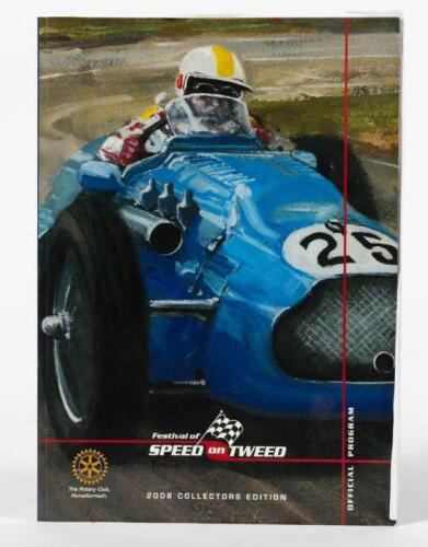 F.O.S: A 2008 'Festival of Speed on Tweed' Official Programme. Collectors edition