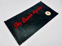 BUICK: A pair of Sales Brochures for the 1937 model year [Location: Sydney] - 2