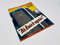 BUICK: A pair of Sales Brochures for the 1937 model year [Location: Sydney] - 9