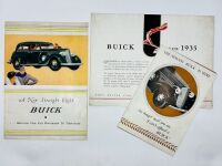BUICK: A group of three Sales Brochures featuring Series 40 and Series 50 models [Location: Sydney]