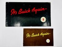 BUICK: A pair of Sales Brochures for the 1937 model year [Location: Sydney]