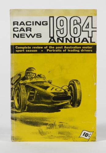 RACING ANNUAL 1964: A 1964 Racing Car News Annual. 1963 Australian motor sport review