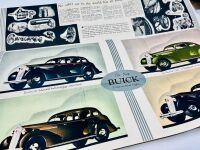 BUICK: A pair of Sales Brochures featuring eight-cylinder models including Roadmaster, Century and Special. - 11