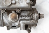 DU6: A pair of rare sandcast twin chock SU 'DU6' carburettors with fitted manifold believed to fit 2-litre FPF engine - 11