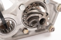 A Hewland gearbox set-up jig to suit an FT200 gearbox cast with FT200 and stamped with 'Denis Lupton' to end - 2
