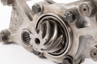 A Hewland gearbox set-up jig to suit an Mk4,5 & 6 gearbox cast with Mk4,5 & 6 Hewland and stamped with 'DL' to end - 2