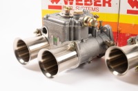 Three NOS Weber 45 DCOE 9 carburettors (product code 1960001700), made in Spain - 2