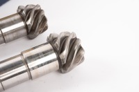 HEWLAND: A small tub of parts labelled 'Mk 4-6', appears to include two gear shafts some cogs - 3